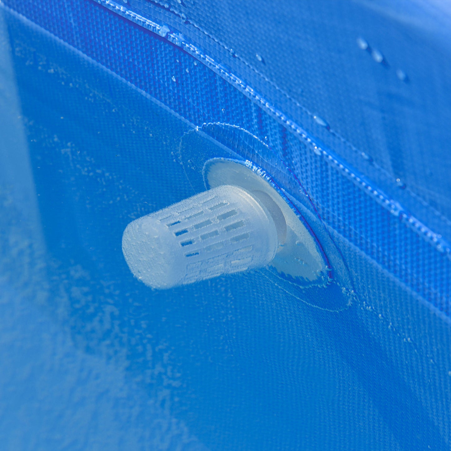 Outsunny Steel Frame Pool with Filter Pump and Filter Cartridge Rust Resistant Above Ground Pool with Reinforced Sidewalls, 252 x 152 x 65cm, Blue