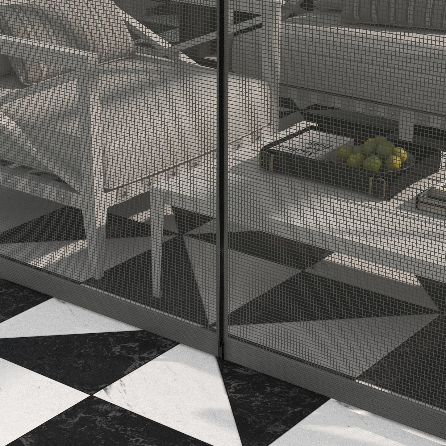 Outsunny Aluminium Frame 4 x 3(m) Polycarbonate Gazebo with Curtains, Nettings, Double Roof for Lawn, Yard, Patio, Deck, Brown