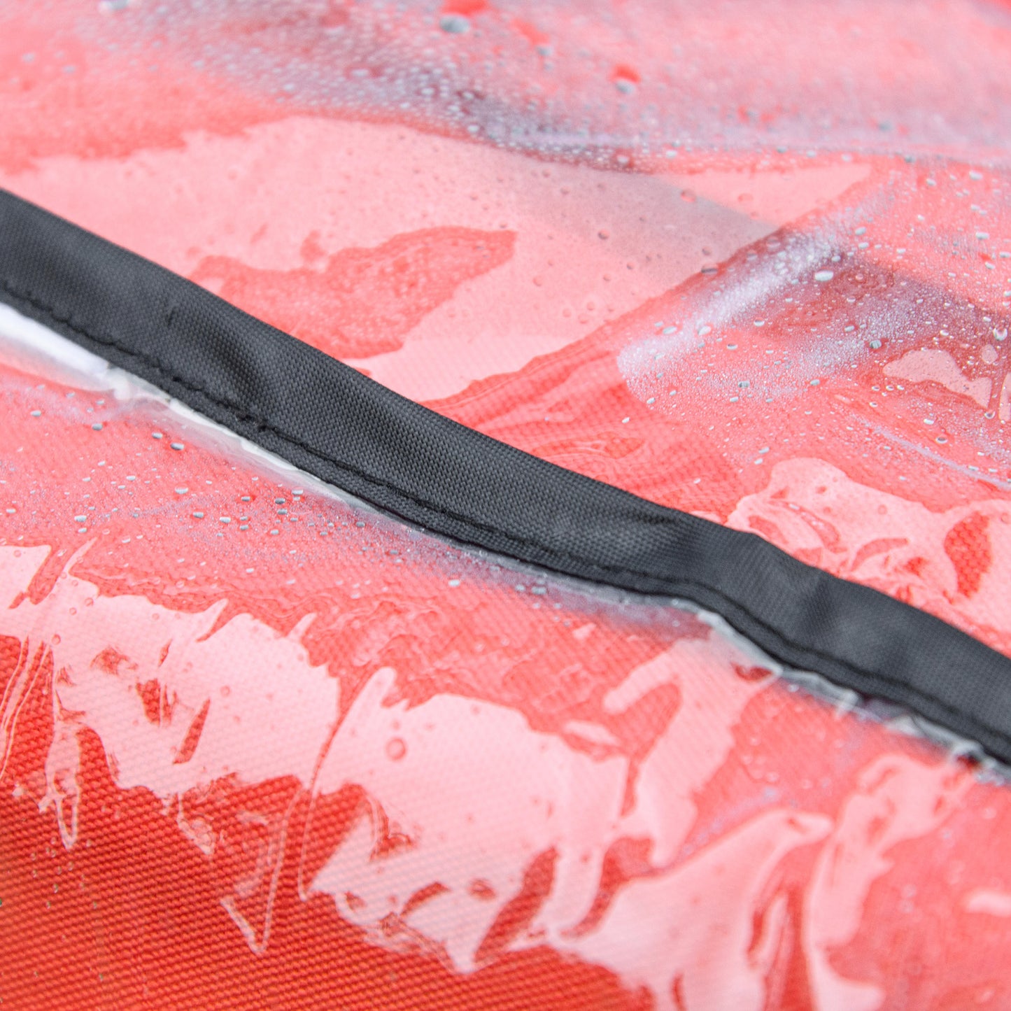 PawHut One-Click Foldable Pet Travel Stroller with Rain Cover, Cat Dog Pushchair with Front Wheels, Shock Absorber, Storage Bags, Mesh