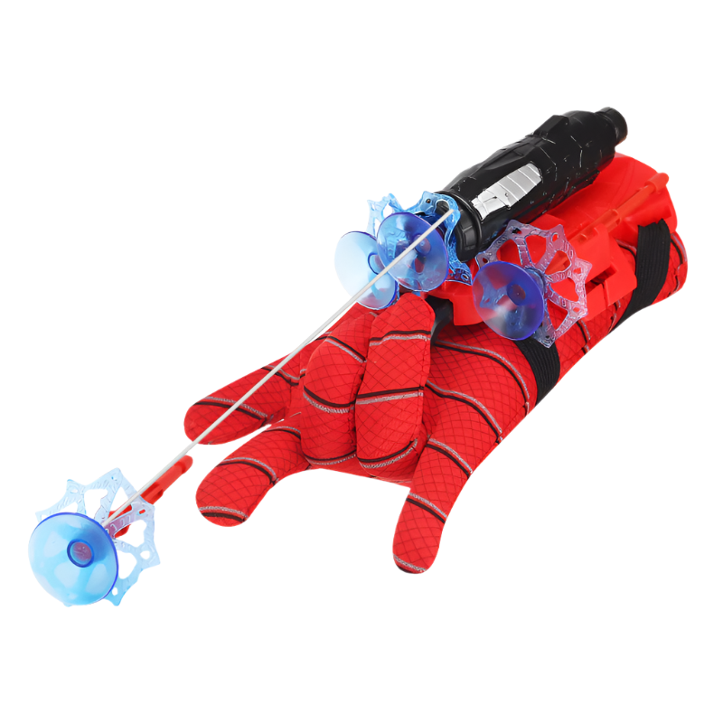 Superhero Spider-Man Launcher with Silk Glove Spiders Web Wrist Set Sh – Adams Allsorts