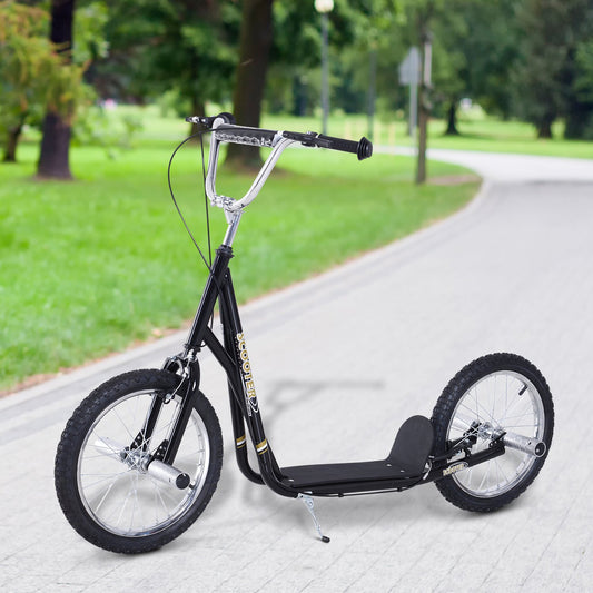Pneumatic 16" Tyres Scooter-Black