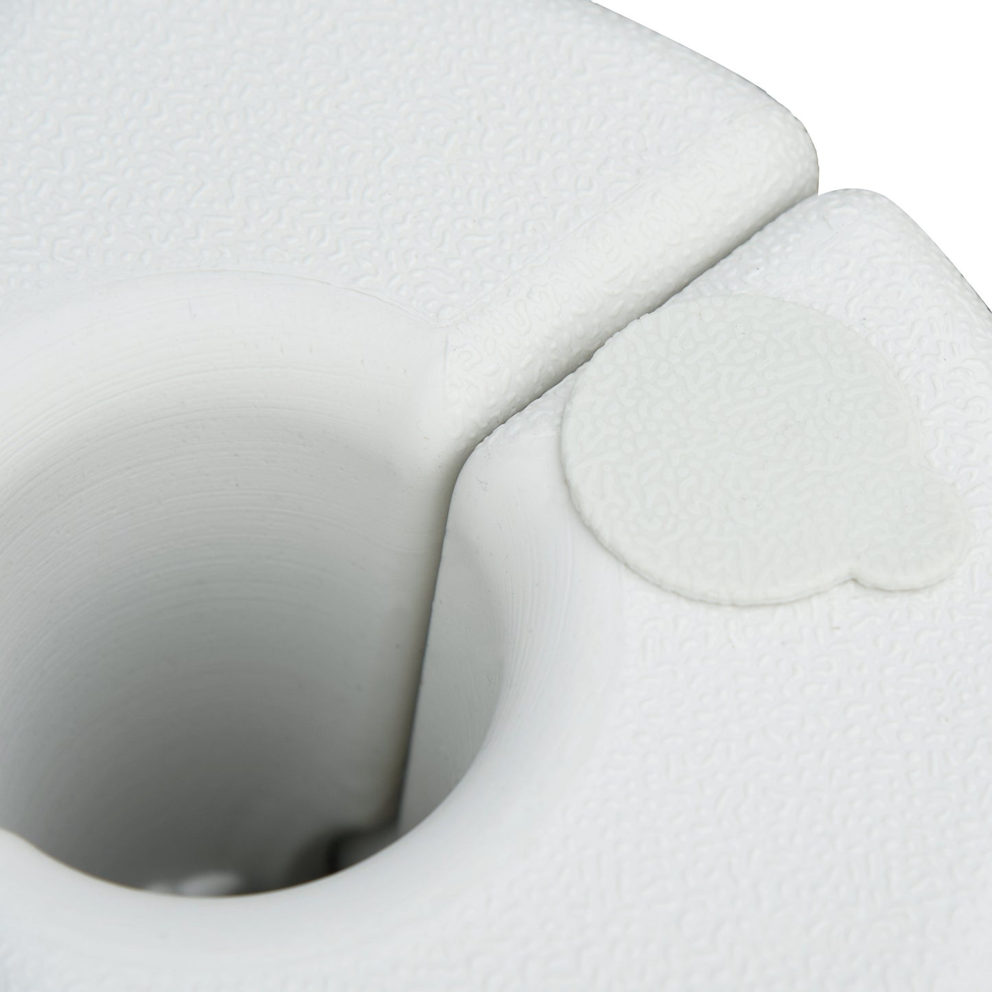 Outsunny Tent Weight Base, 4pcs Plastic Anchor Weights-White