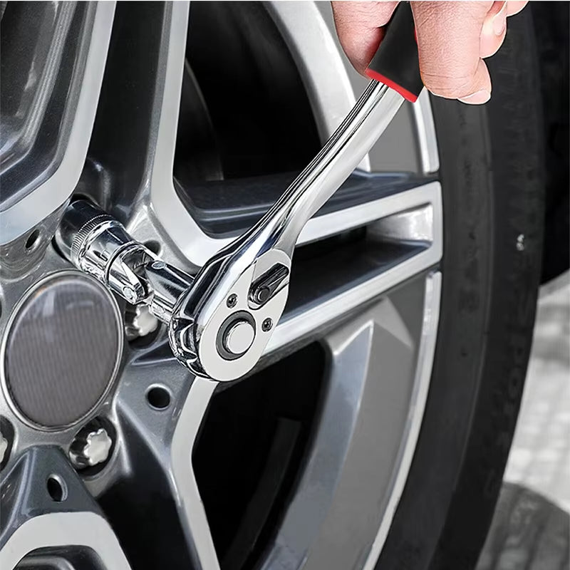 171 Piece Socket Wrench Set Car Repair Tool Ratchet Torque Wrench Combo Kit 1/4 3/8 1/2 Ratchet Spanner Screwdriver Bits