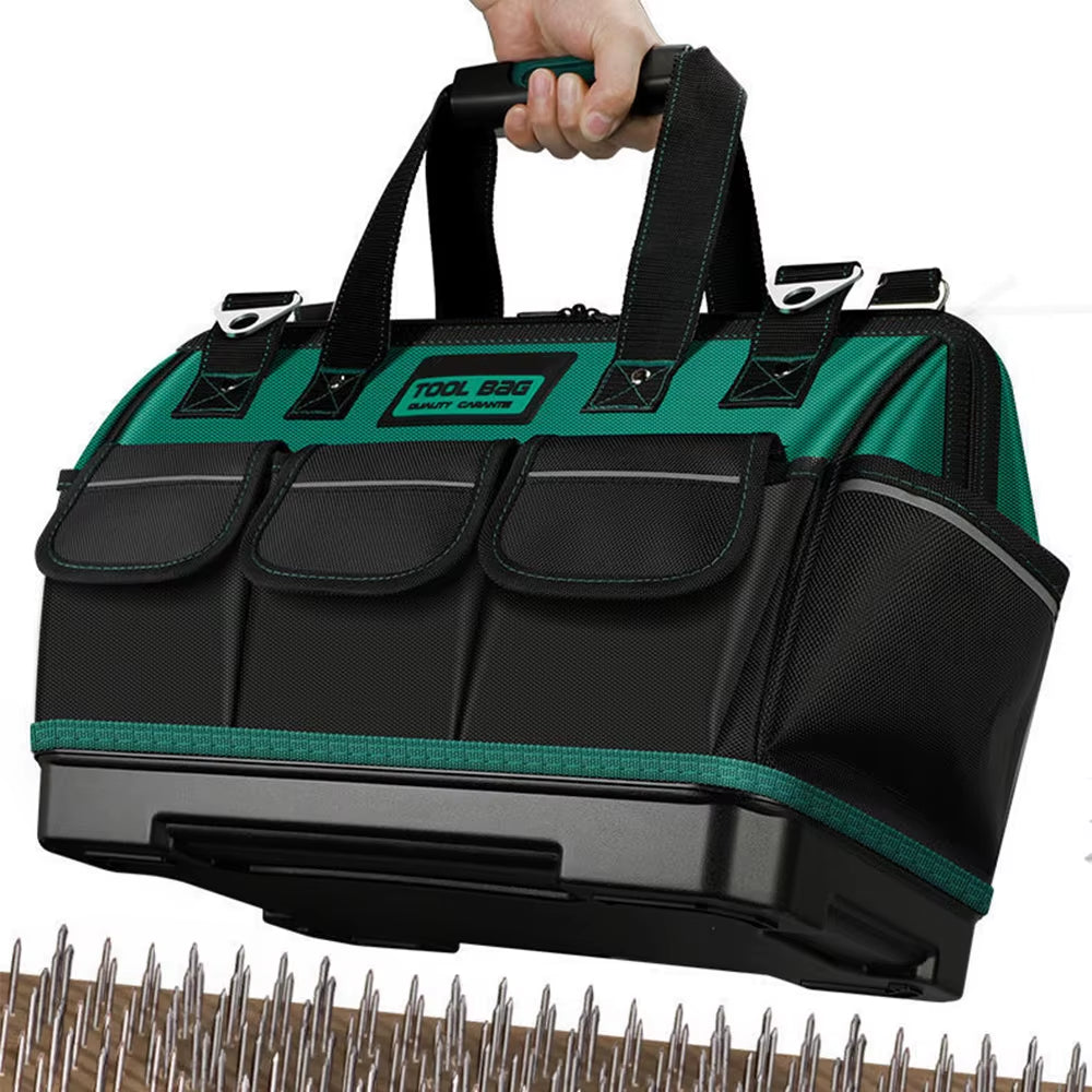 Heavy Duty Multi-Function Tool Work Bag Large Capacity Oxford Cloth Waterproof Hardware Storage Hand Bag