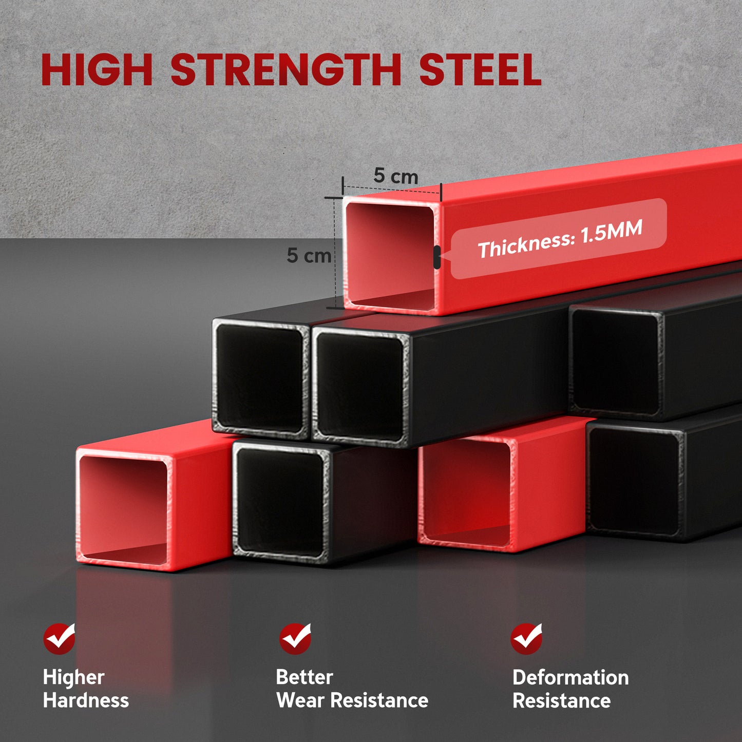 SPORTNOW Cable Crossover Machine, Multi-Function Power Rack with Pull Up Bar, Lat Pull Down System, Squat Rack, Barbell Bar