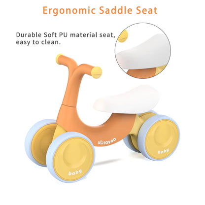 UBRAVOO Baby Balance Bike Toys, Baby Walker, Toddler Balance Bike 10-36 Month Ride on Toy