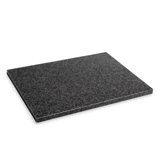Maison & White Natural Granite Chopping Board | Dark Grey Speckled Stone | EVA Non-Slip Feet | 40 × 30 × 1.5cm