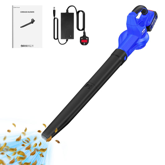 Dayplus Cordless Leaf Blower With Battery & Charger, Electric Garden Blower Portable Handheld Air Blower For Clean Lawn, Dust, Snow