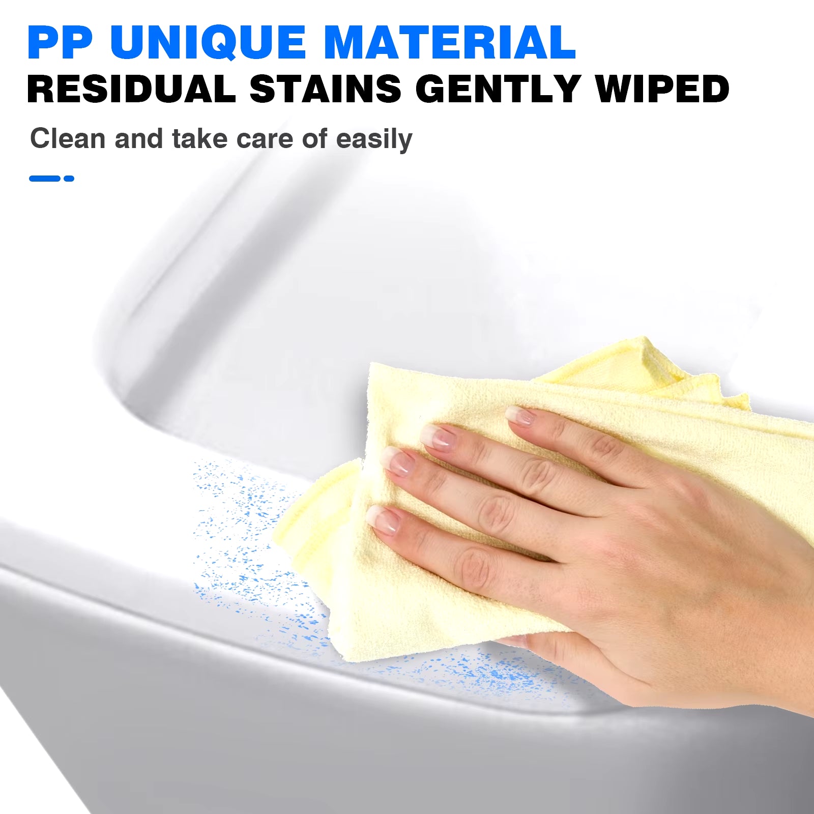 Soft Close White Toilet Seat With Quick Release, Sturdy Duro Plastic Anti-Bacterial Toilet Lid WC Seat