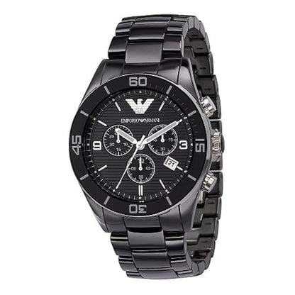 Emporio Armani Mens Leo Ceramica Wrist Watch AR1421