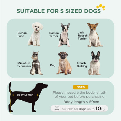 Foldable Dog Crate S | 2 Doors | Soft Washable Cushion | Removable ABS Tray | Small Dogs up to 10kg | 76 x 53 x 60cm | Black