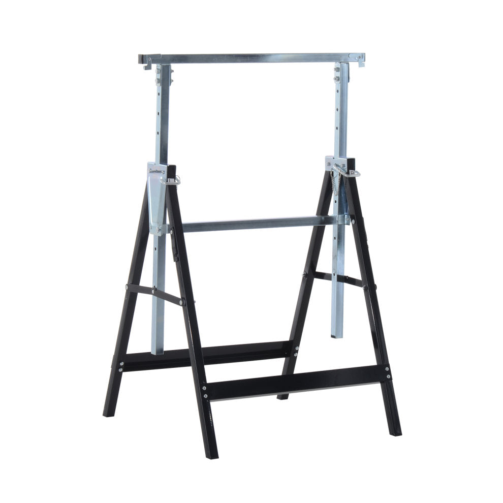 Steel Builders Workers Twin-Set Telescopic Trestle Stand Assist Blue / Black