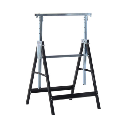Steel Builders Workers Twin-Set Telescopic Trestle Stand Assist Blue / Black
