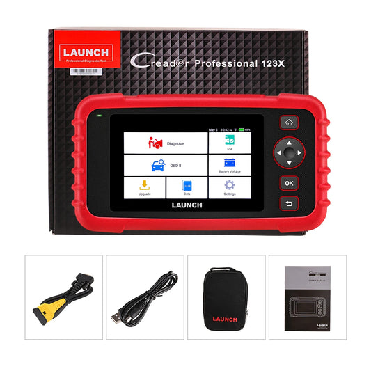 LAUNCH X431 CRP123X Scanner OBDII Automotive Scan Tools Four System Diagnosis Auto Professional OBD2 Diagnostic Scanner