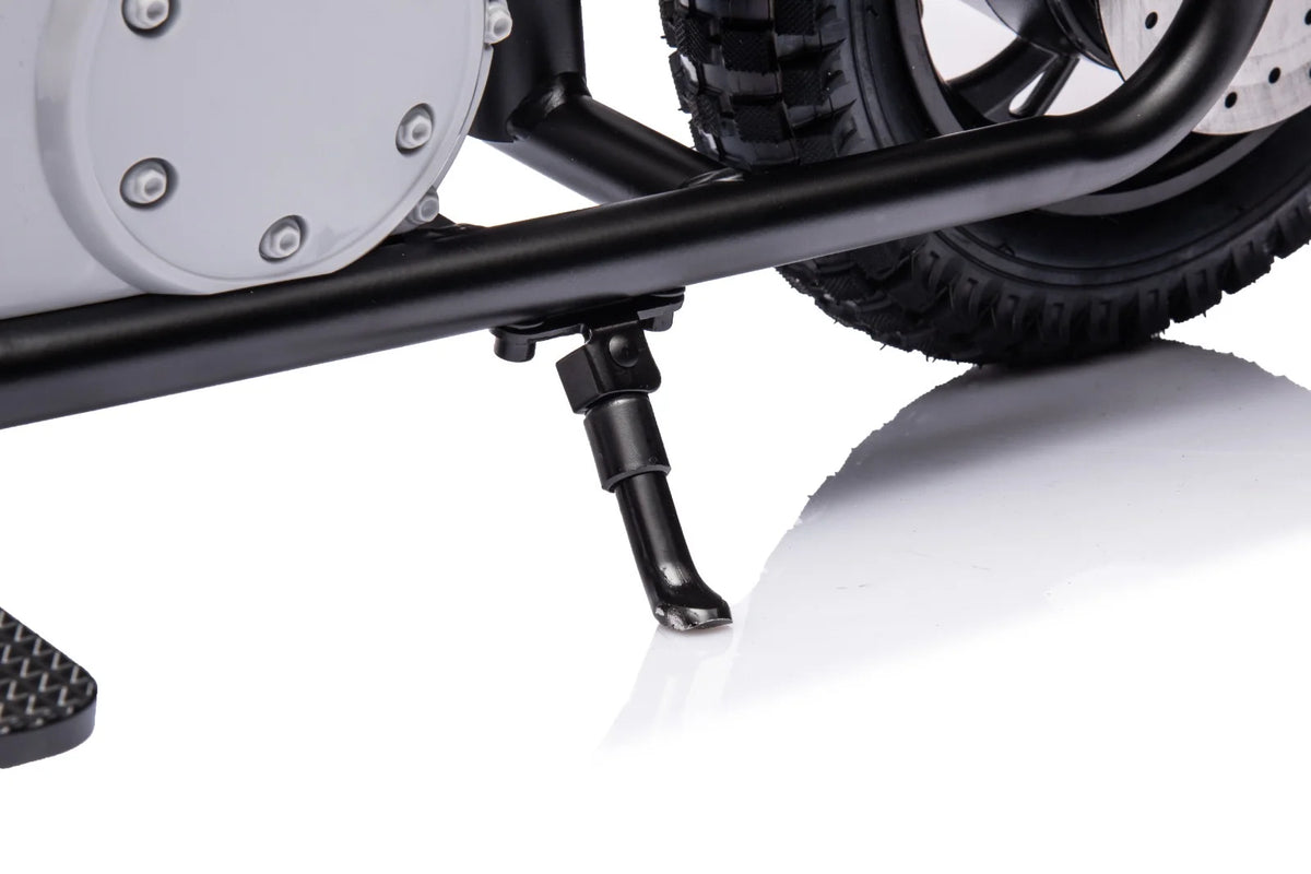 S-P-E-E-D 36V Electric Chopper Motorcycle Ride-On | 350W Twist-Grip Throttle, LED & Horn