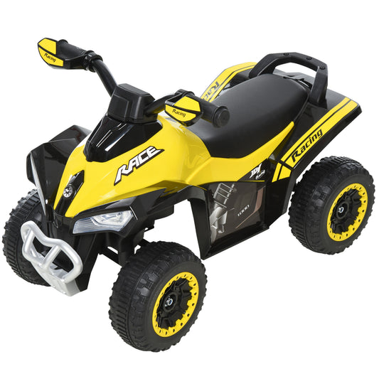 Outdoor Toddler Kids Ride on Car Walker Foot to Floor Slider With Music Lights NO POWER Manual for 18 - 36 Months Yellow