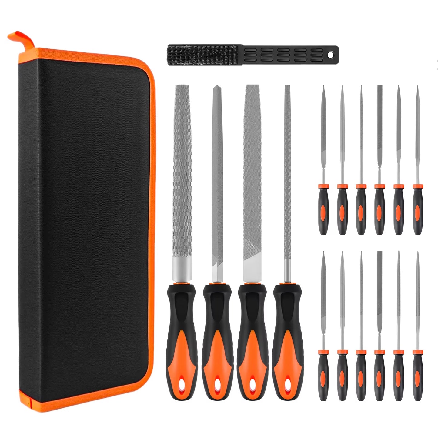 17 Piece Metal File Set, Professional Files Tools, Premium Metal Files With Suitcase, Perfect for Wood, Metal & DIY Project