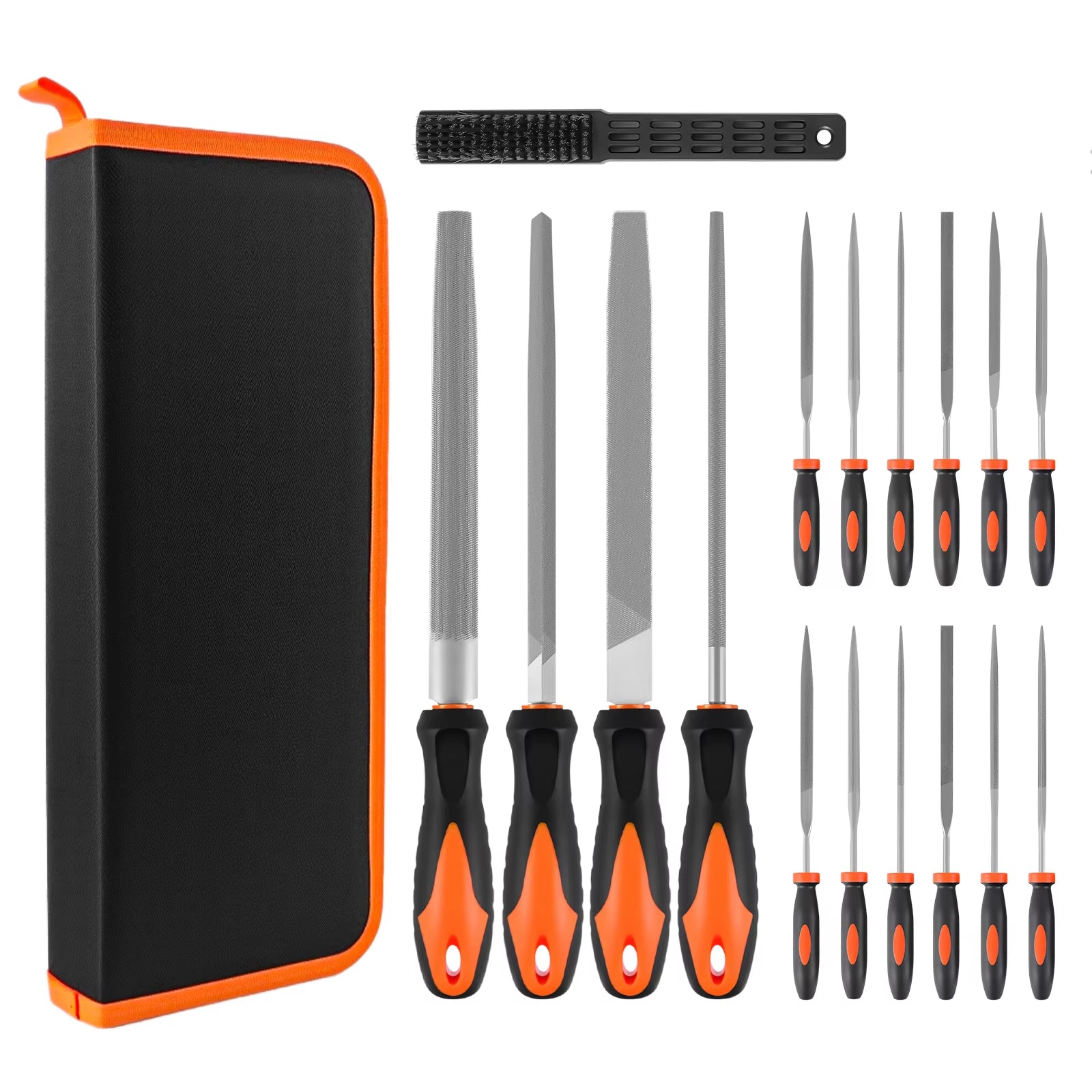 17 Piece Metal File Set, Professional Files Tools, Premium Metal Files With Suitcase, Perfect for Wood, Metal & DIY Project