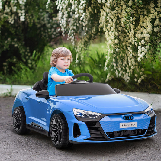 Audi RS E-Tron GT Licensed 12V Kids Electric Toy Sports Car Remote Horn Music