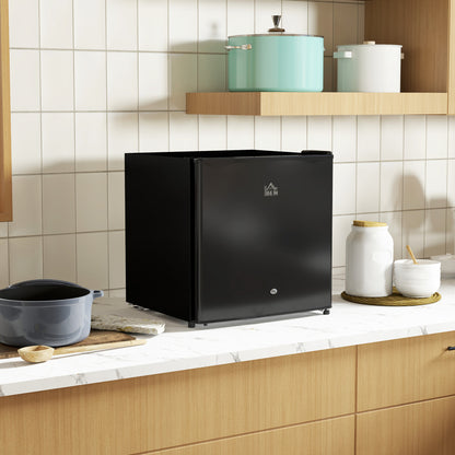 46 Litre Lockable Countertop Fridge - Black