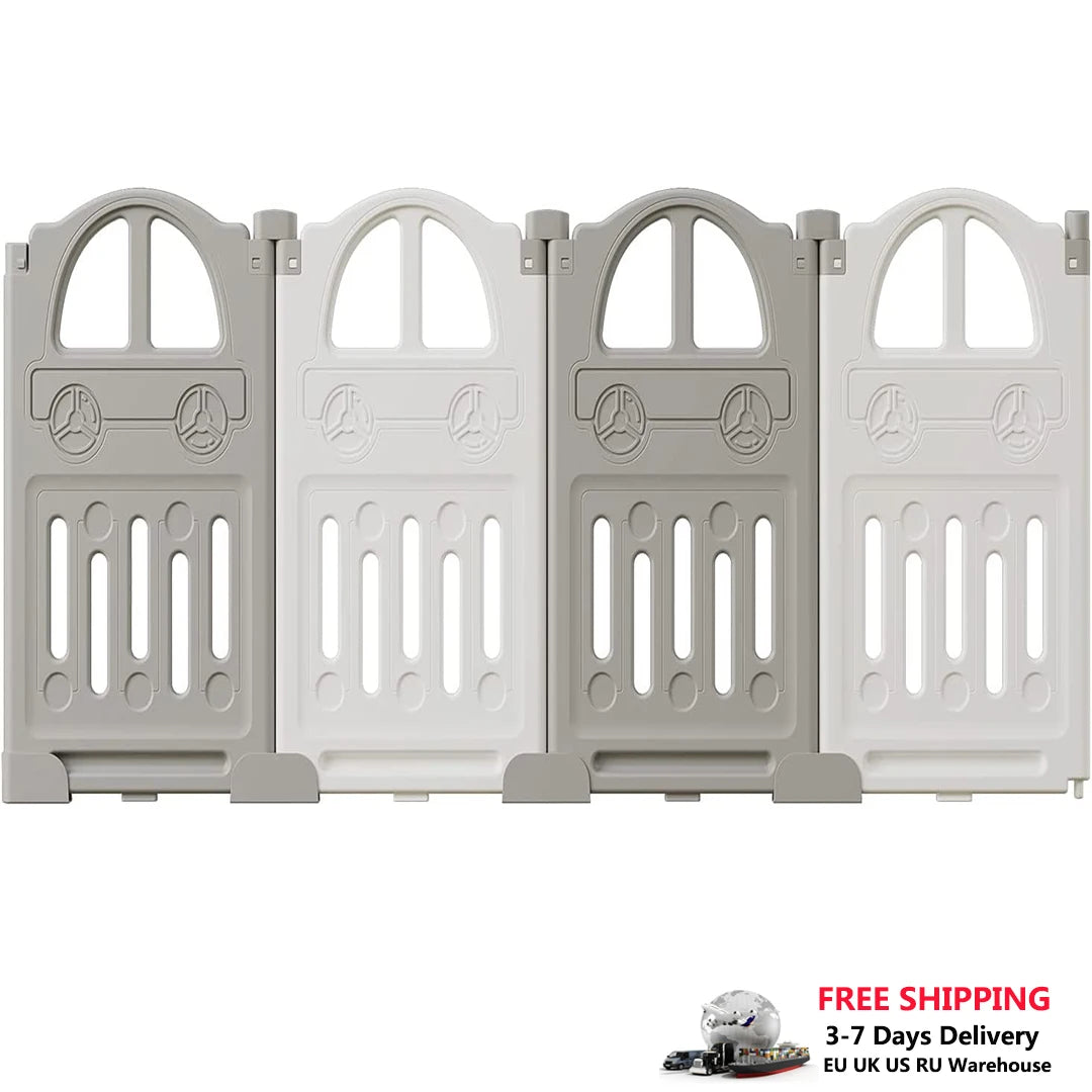 UBRAVOO 2 & 4 Extension Panels For EPD001 The 14 Panels Baby Playpen