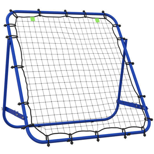 Adjustable Rebounder Net Kickback Target Goal for Teens Adults Training