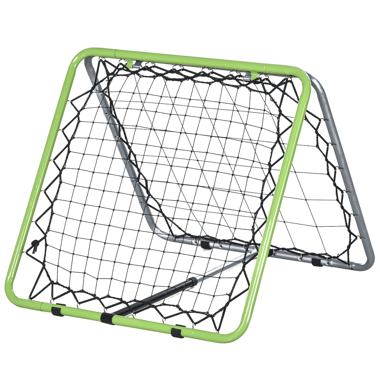 Angle Adjustable Both Side Rebounder Net Goal Training Set Football Soccer Baseball Basketball Daily Training
