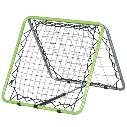 Angle Adjustable Both Side Rebounder Net Goal Training Set Football Soccer Baseball Basketball Daily Training