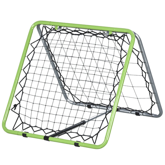 Angle Adjustable Both Side Rebounder Net Goal Training Set Football Soccer Baseball Basketball Daily Training