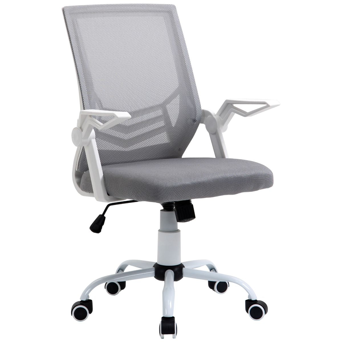 Mesh Home Office Desk Chair Swivel Task Computer With Lumbar Support ...