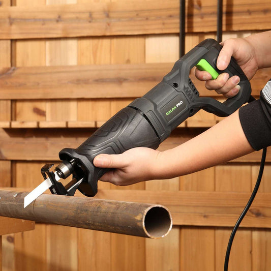GALAX PRO Reciprocating Saw 710W Powerful Motor 3000SPM Electric Saber Saw 115Mm Max Cut Depth Carpenter Tools for Metal PVC