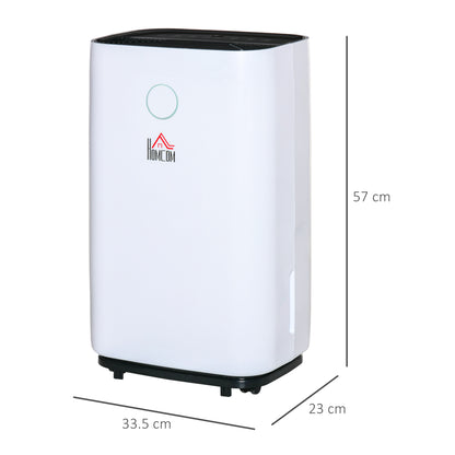 16L/Day Portable Dehumidifier for Home, with LED Screen, Sleep Mode, 24H Timer, Electric Air Dehumidifier for Damp Laundry Bedroom Basement