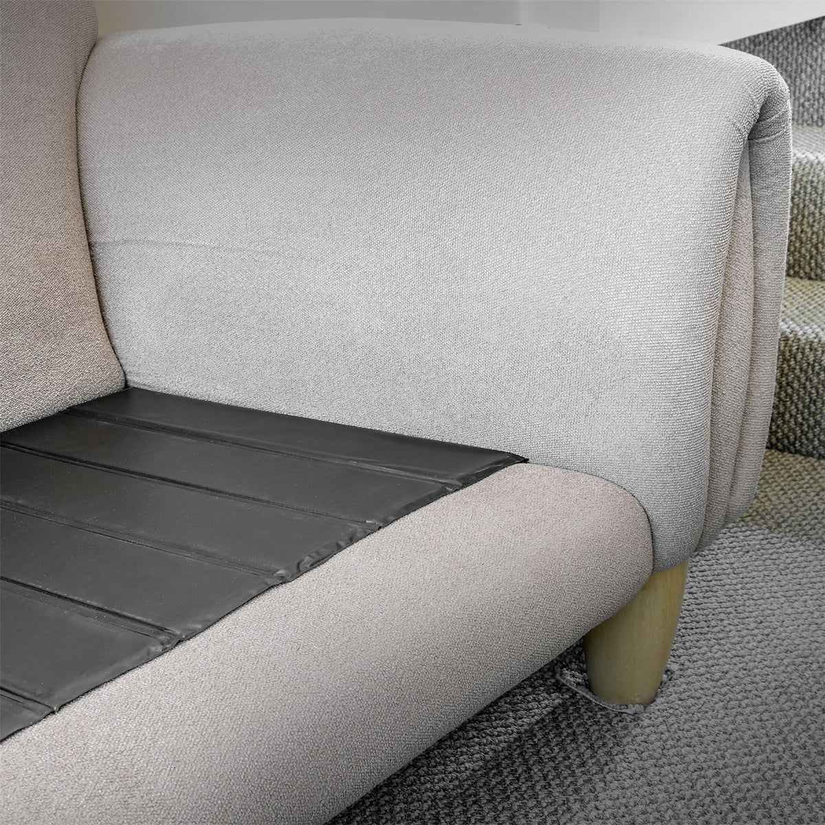 Maison & White 3 Seater Sofa Seat Protector Boards | Pack of 3 | MDF Inner PVC Outer | 166x48x0.5cm | Prevents Sagging | Extends Sofa Lifespan | 2-Year Manufacturer Warranty