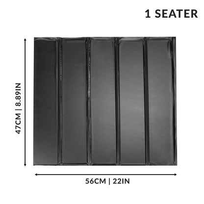 Maison & White 1 Seater Sofa Protector Boards | MDF & PVC | 56x48x0.5cm | Prevents Sagging & Wear | Under-Cushion Support | Sofa Armchair Seat Saver | 2-Year Warranty