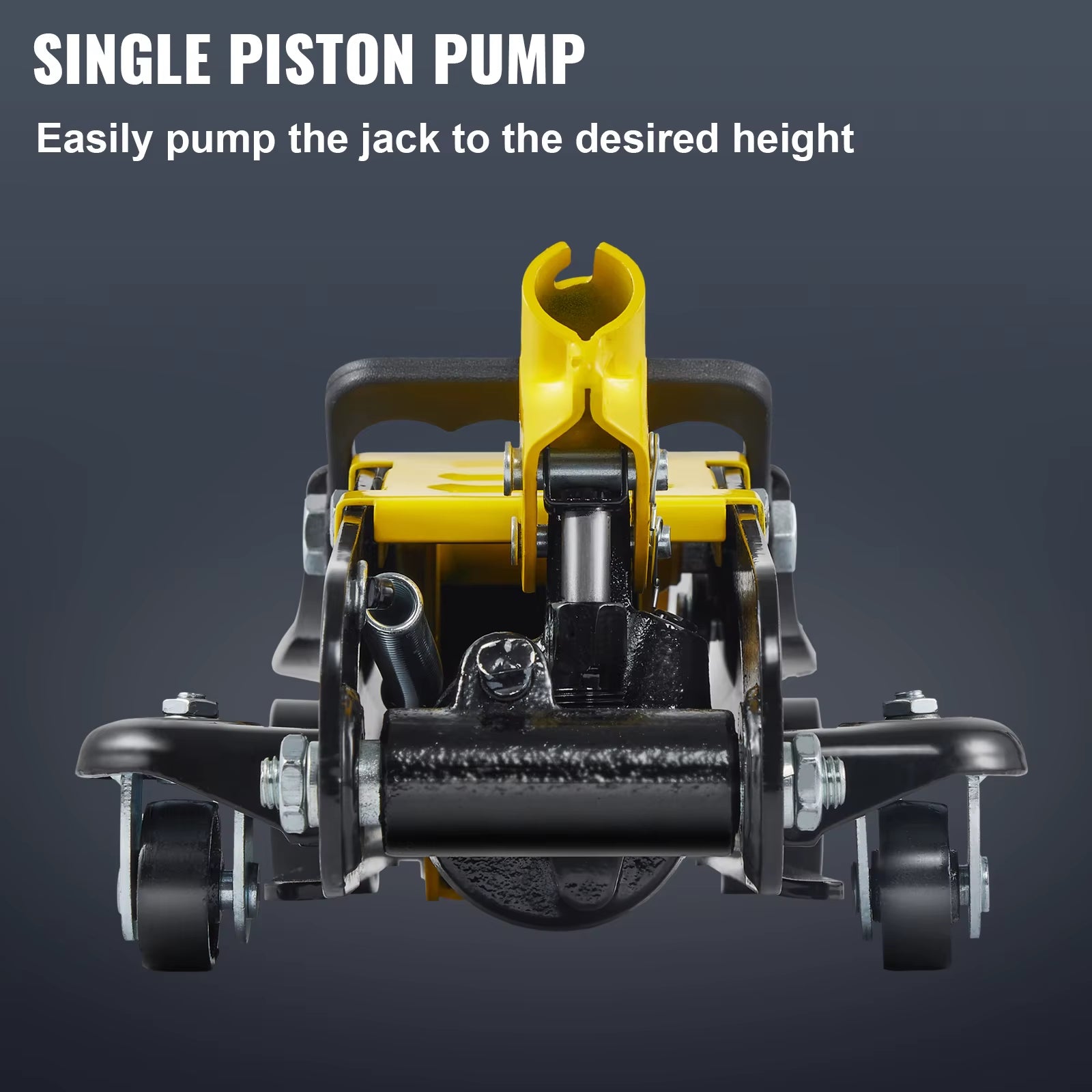2.5T Ton Hydraulic Floor Jack Pneumatic Low Profile Heavy-Duty Steel Racing Floor Jack With Piston Lift Pump