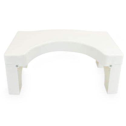 Pukkr Squatting Folding Toilet Stool with Non-Slip Feet | Doctor-Recommended Squat Position | Constipation IBS Haemorrhoids | Child Toilet Transition | Folds Flat 41x25x9cm | 2-Year Warranty