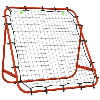 Adjustable Rebounder Net Kickback Target Goal for Teens Adults Training