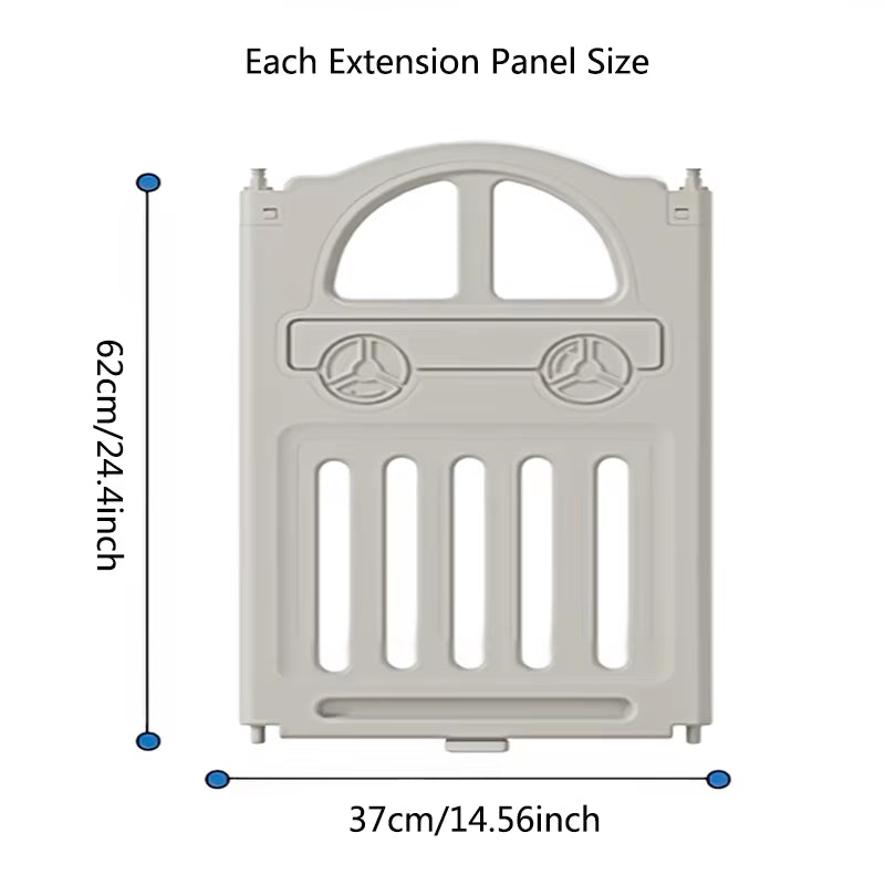UBRAVOO 2 & 4 Extension Panels For EPD001 The 14 Panels Baby Playpen