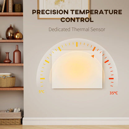 Wifi Smart Electric Heater, Far Infrared, Wall Mounted - 170W