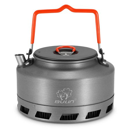 Portable Ultralight Outdoor Camping Tableware Hiking Collector Heat Ring Water Kettle Teapot Coffee Pot