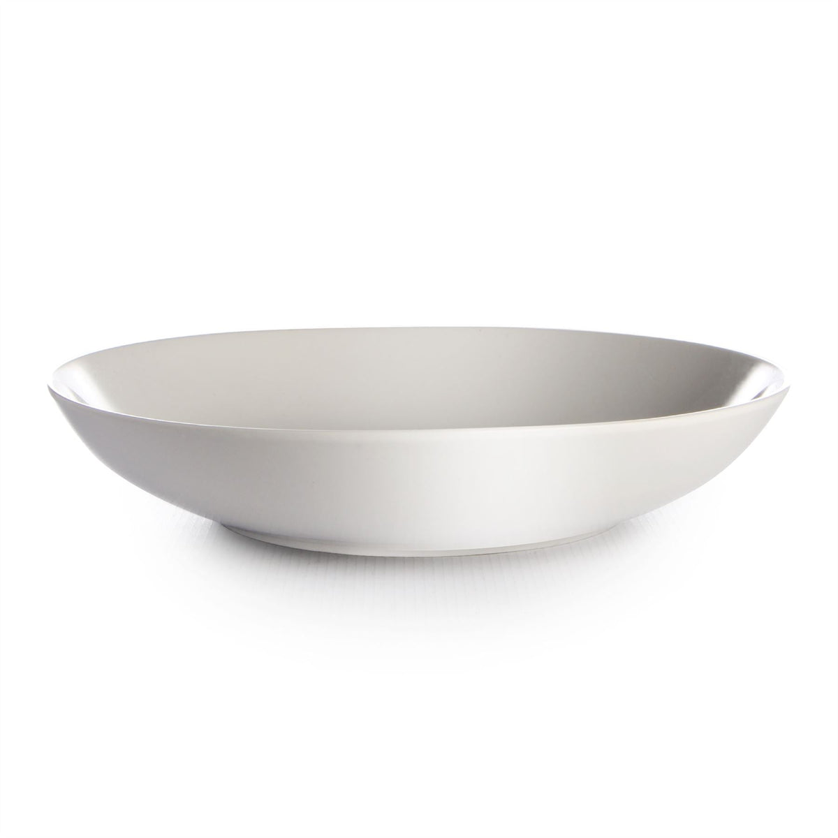 Maison & White Porcelain Pasta Bowls | Set of 4 | 24cm White Glazed Serving Bowls | Microwave, Oven & Dishwasher Safe