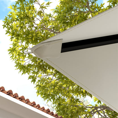 3x3m Gazebo Replacement Canopy Top | 600D Oxford Fabric | UPF30+ PA Coating | Hook & Loop Fasteners | Drainage Holes | Fits Outsunny 01-0867 Series Only | 300x300cm | Grey