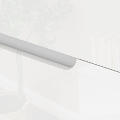 4 Drawer Chest of Drawers, Modern Dresser for Bedroom, Living Room, 60 x 40 x 85cm, White