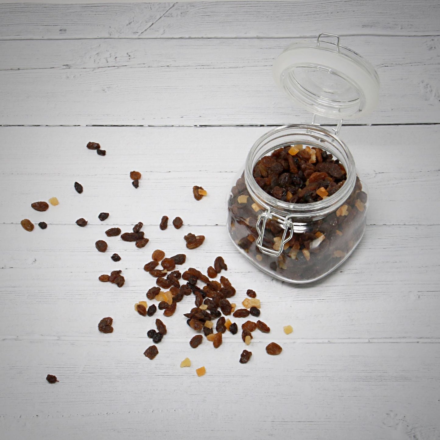 Clip-Top Glass Storage Jars | Assorted Set of 5 | 500ml to 2200ml | Steel Clip & Silicone Seal | Labels & Pen Included | Hand Wash Only | 2-Year Warranty