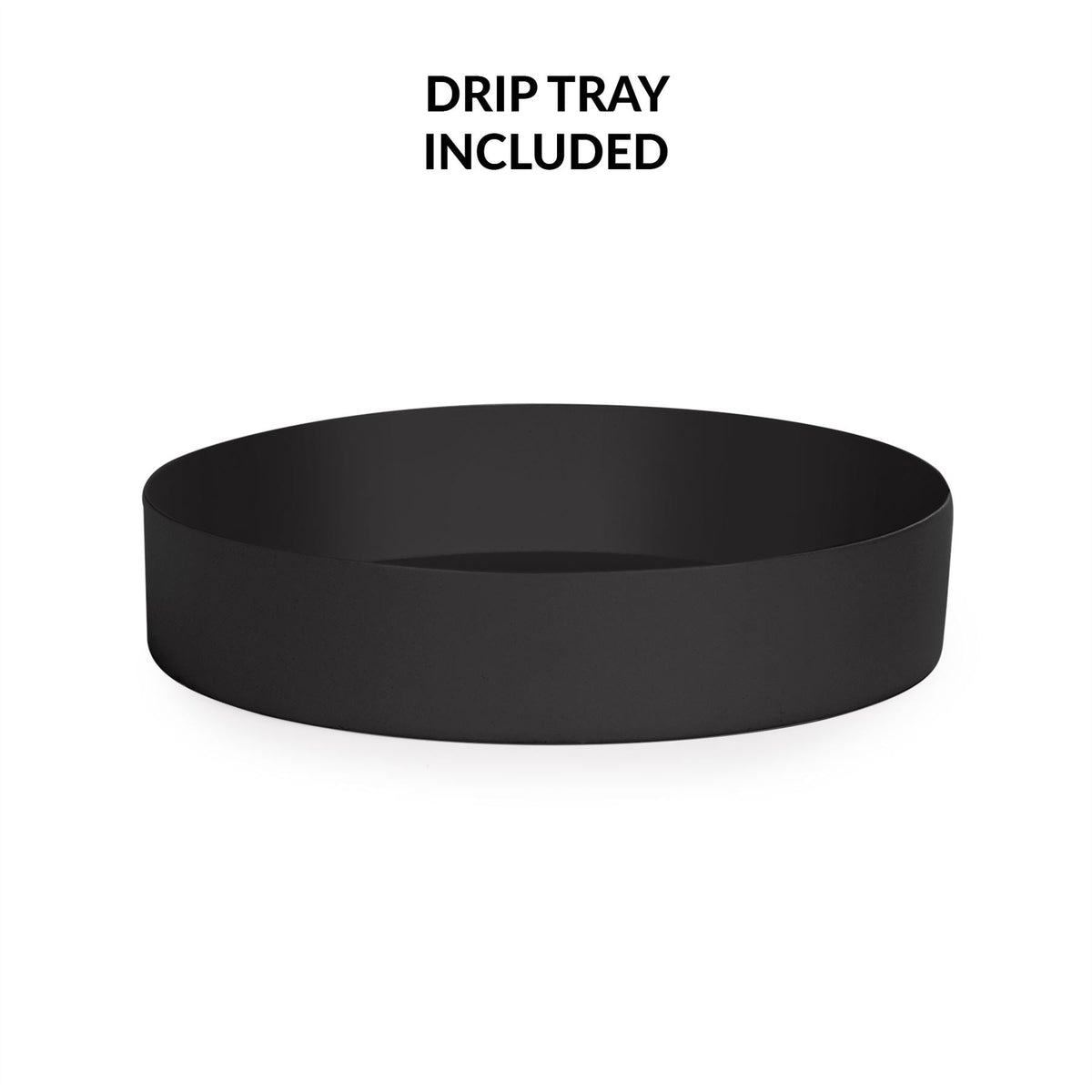 Maison & White Round Metal Umbrella Stand | Black Laser-Cut Iron | Removable Drip Tray & 4 Hooks | 49.2cm Tall