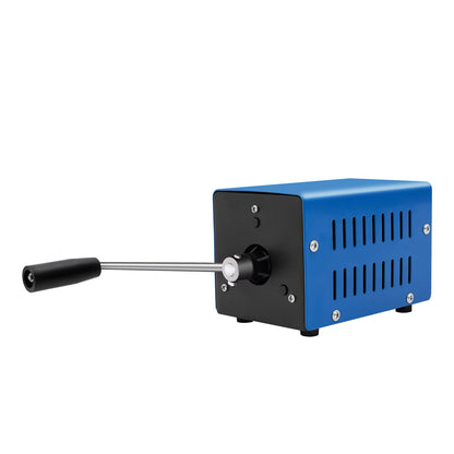 20W Hand Crank Generator Emergency Power Supply USB Charging Multi-Voltage Ports (3V-28V) for Outdoor Survival Camping