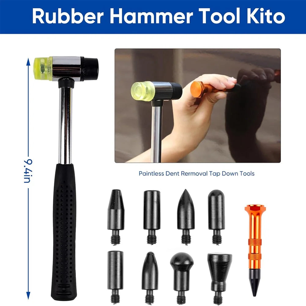 PDR Paintless Dent Repair Kits Auto Body Hail Repair Tool Professional Car Dent Removal Puller Tools
