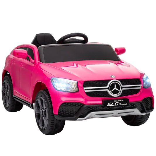 AIYAPLAY Mercedes-Benz GLC Licensed Kids Ride on Car with Remote Control, Soft Start, MP3, LED Headlights