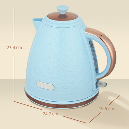 3kW Rapid Boil Honeycomb Kettle - Light Blue / Pink
