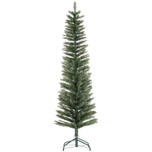 6ft Artificial Bare Pencil Christmas Tree - Green